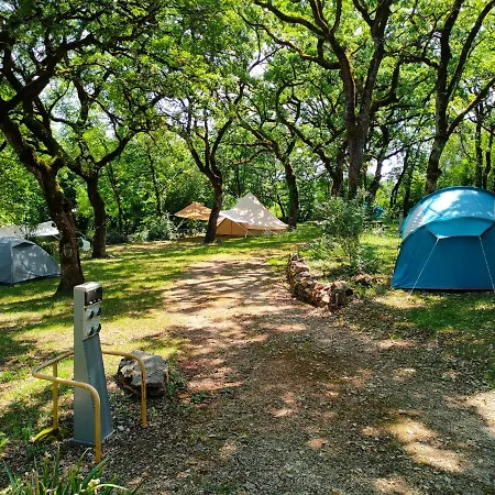 L'olivier Mobil 4 Personnes Le Bel Air En Quercy Кемпинг *